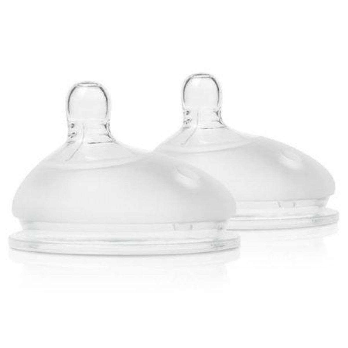 Olababy Gentlebottle Silicone Replacement Nipple - 2 Pack (6m+ Fast Flow)
