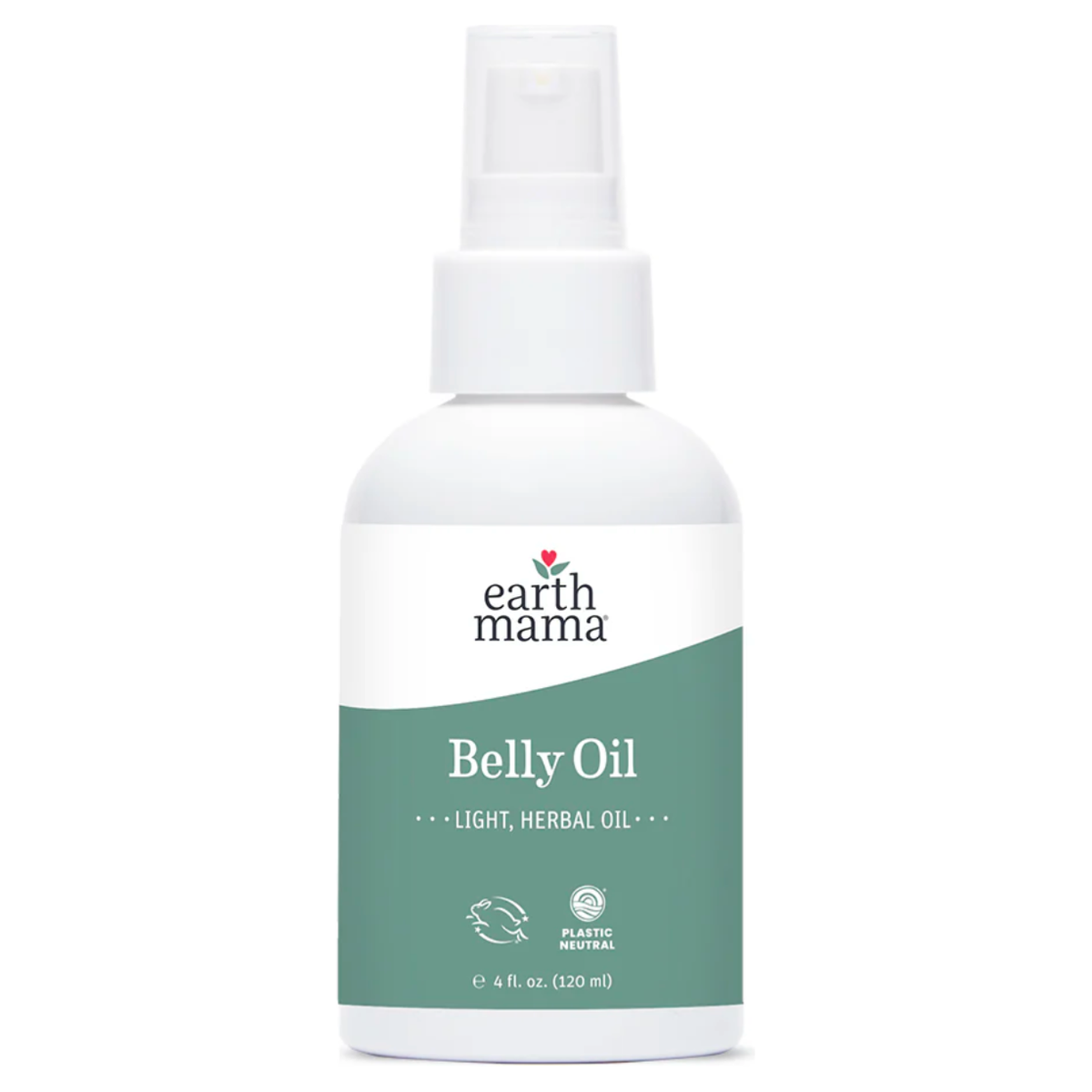 Earth Mama Belly Oil 4 fl. oz. (120 ml)
