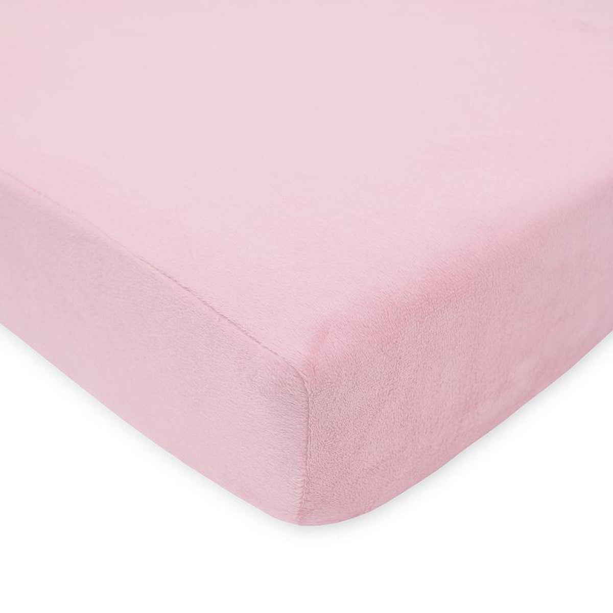 American Bedding Company Heavenly Soft Chenille Fitted Crib Sheet (Pink)