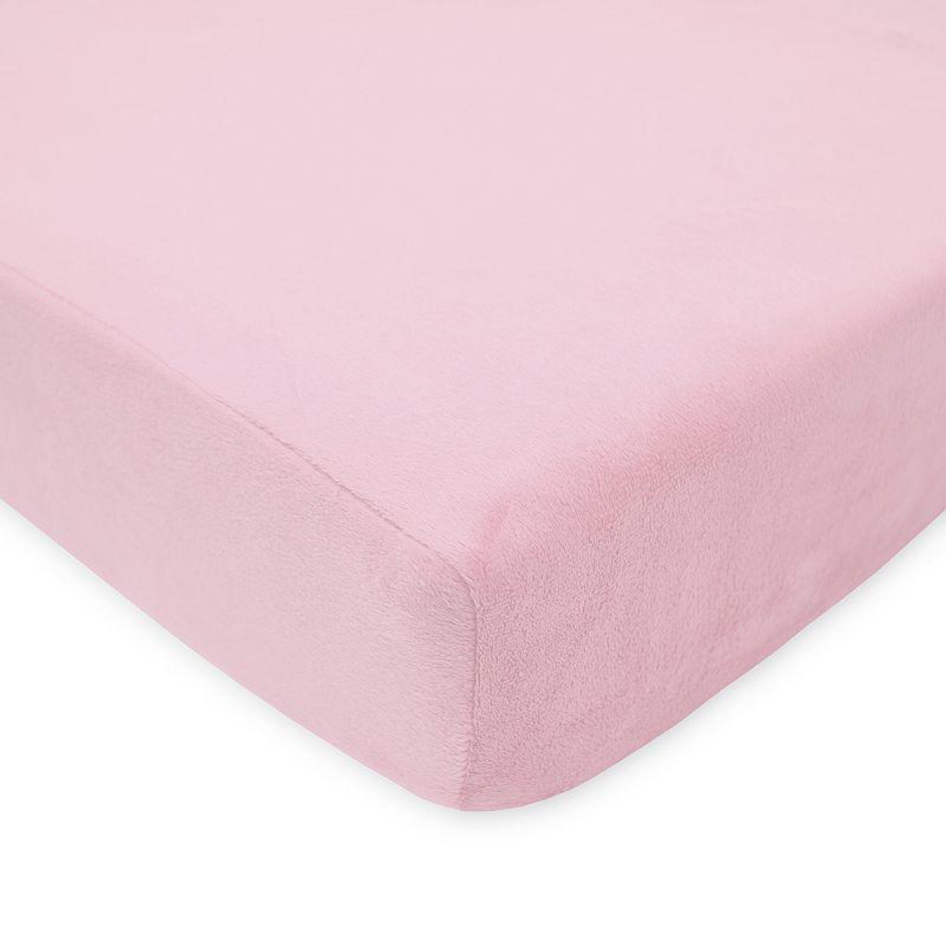 American Bedding Company Heavenly Soft Chenille Fitted Crib Sheet (Pink)