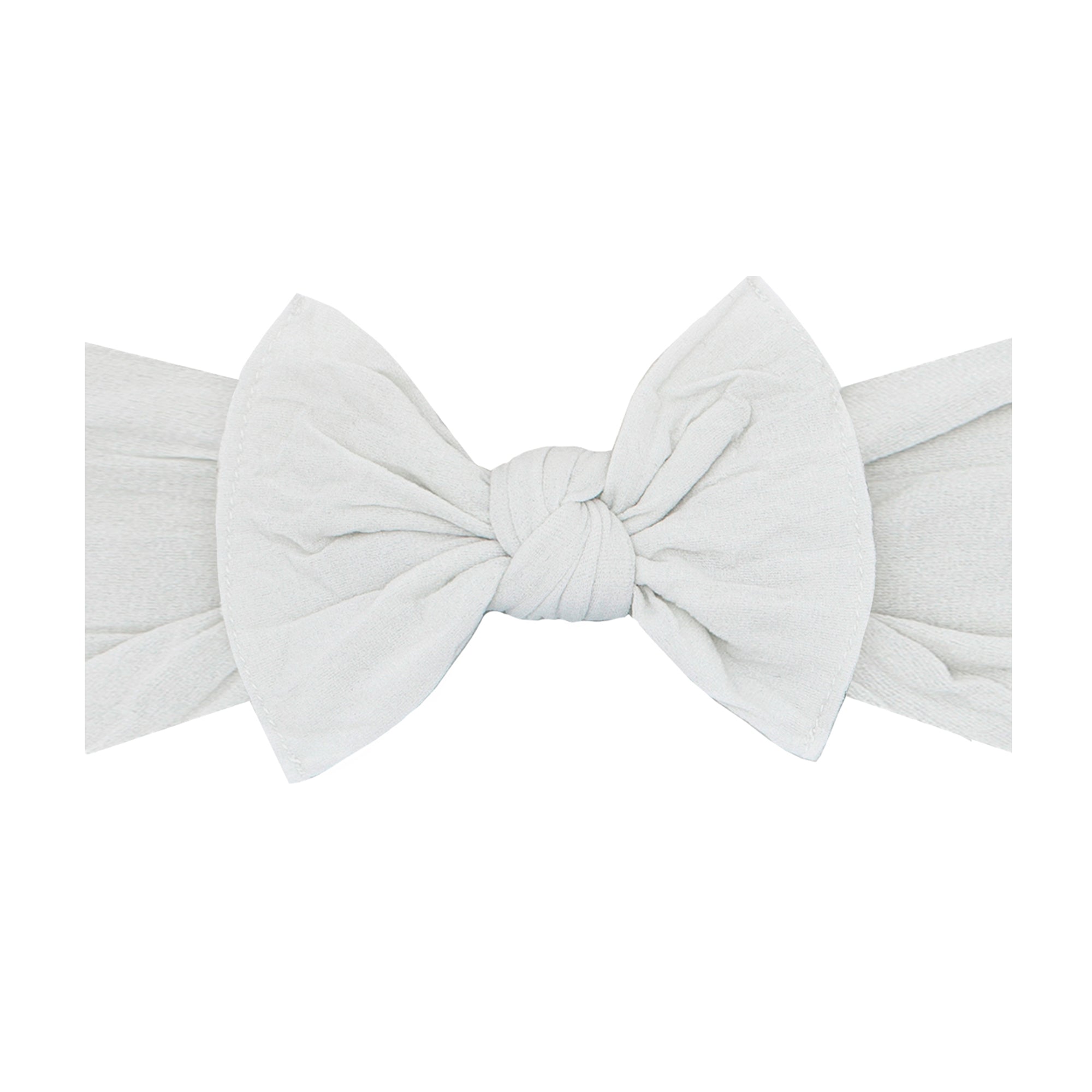 Baby Bling Bows- The Knot Bow in Ash