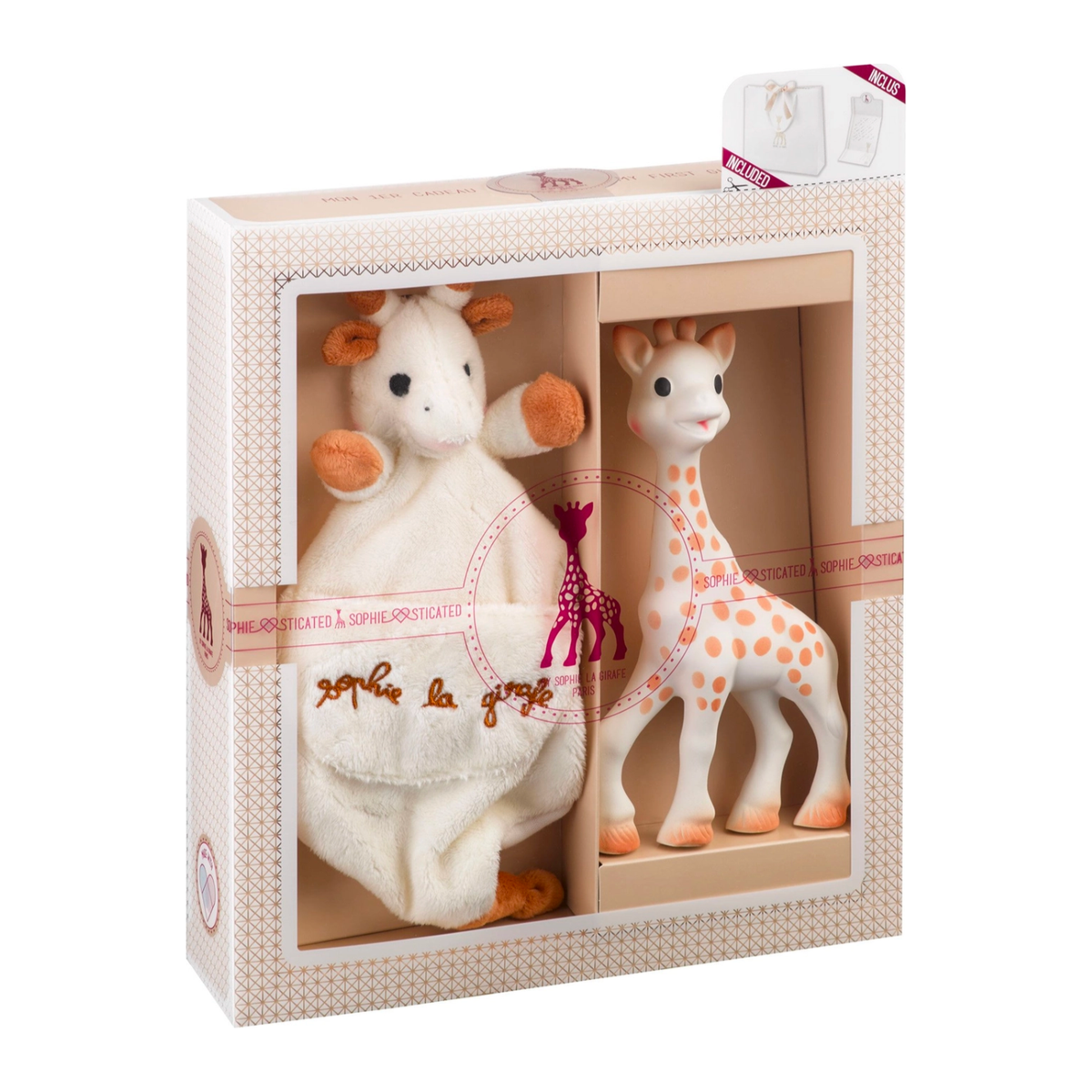 Sophie La Girafe & Soother Pacifier Holder