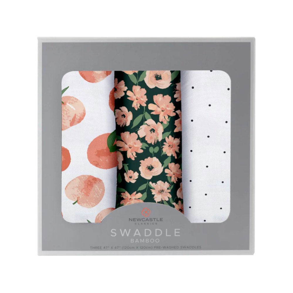 Newcastle Classics Bamboo Swaddle Set of 3 (Canyon Sunset)