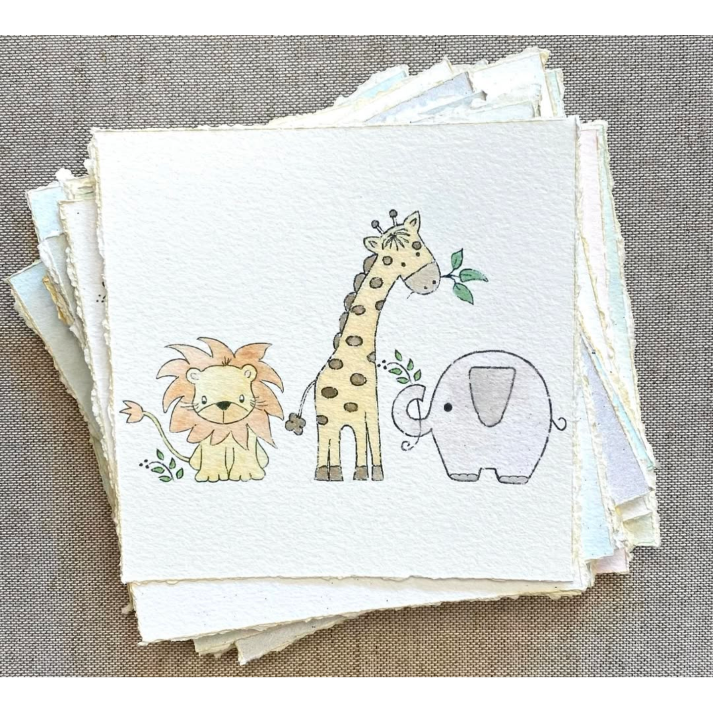 Hugs and Kisses Jungle Memory Book (Newborn-5th Birthday)