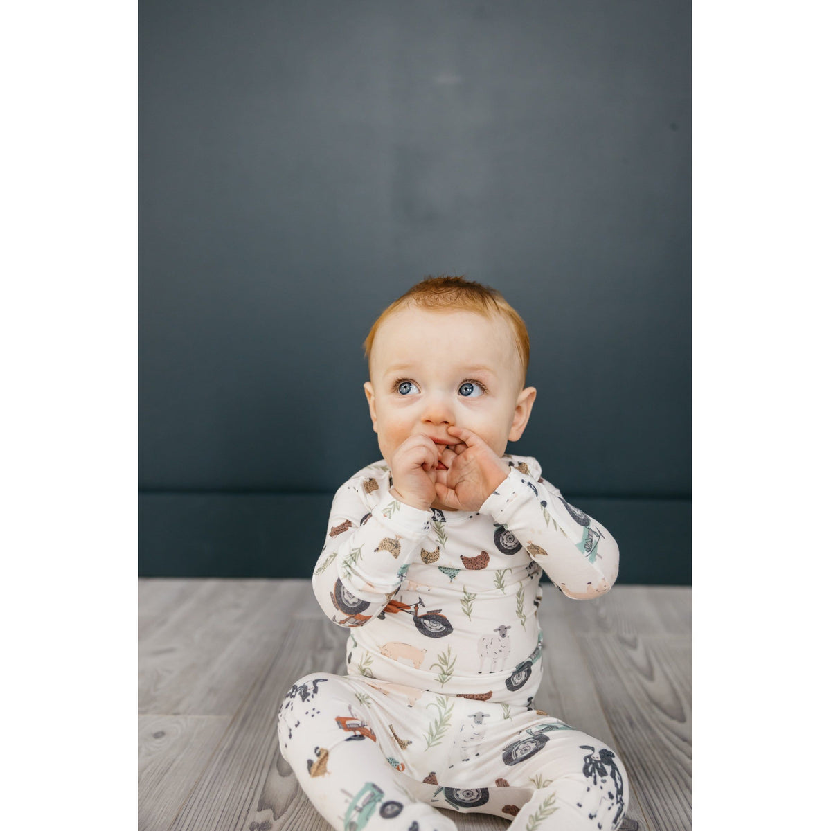 Copper Pearl Two Piece Long Sleeve Pajamas Jo (18m)