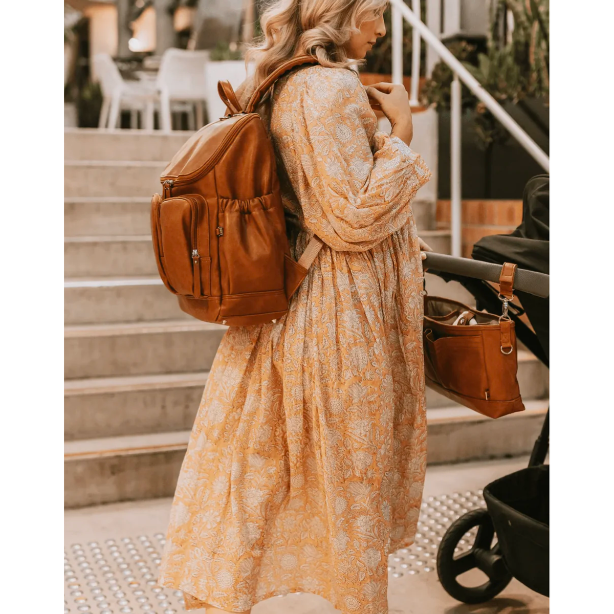 OiOi Traveller Backpack in Tan