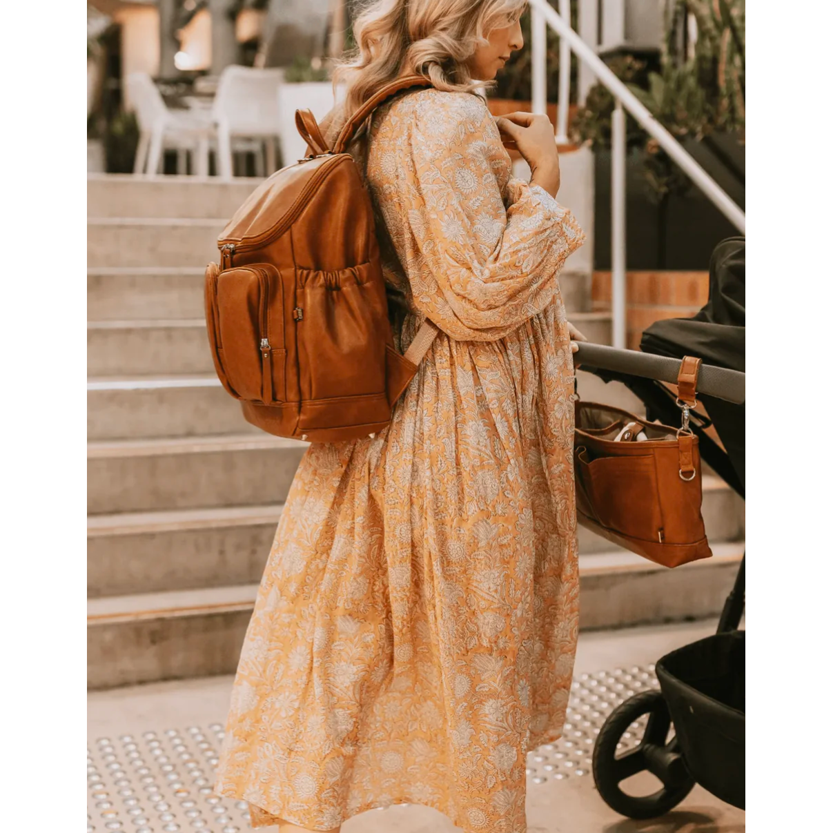 OiOi Traveller Backpack in Tan