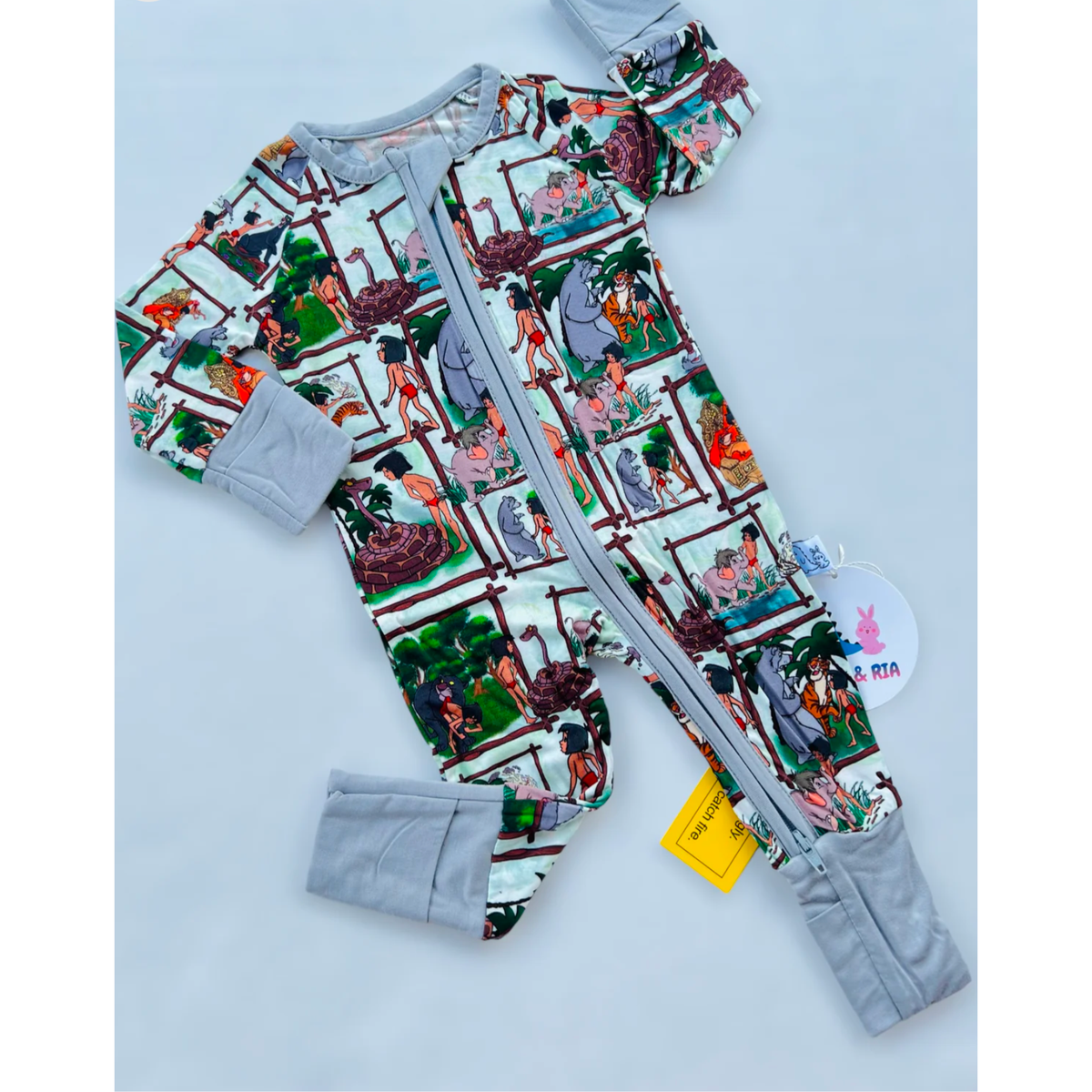 Ceddy & Ria Jungle Boy Romper