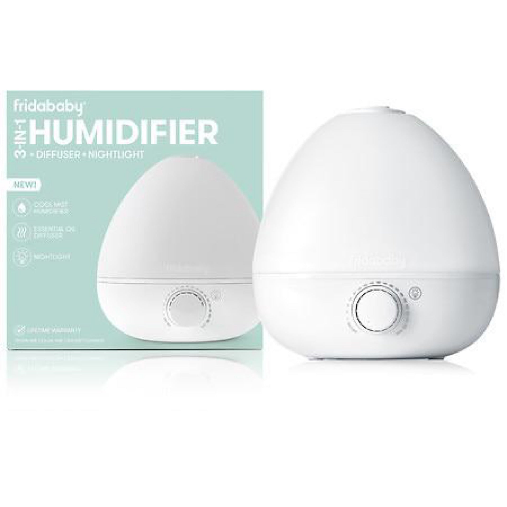 Frida Baby 3-in-1 Humidifier with Diffuser and Nightlight