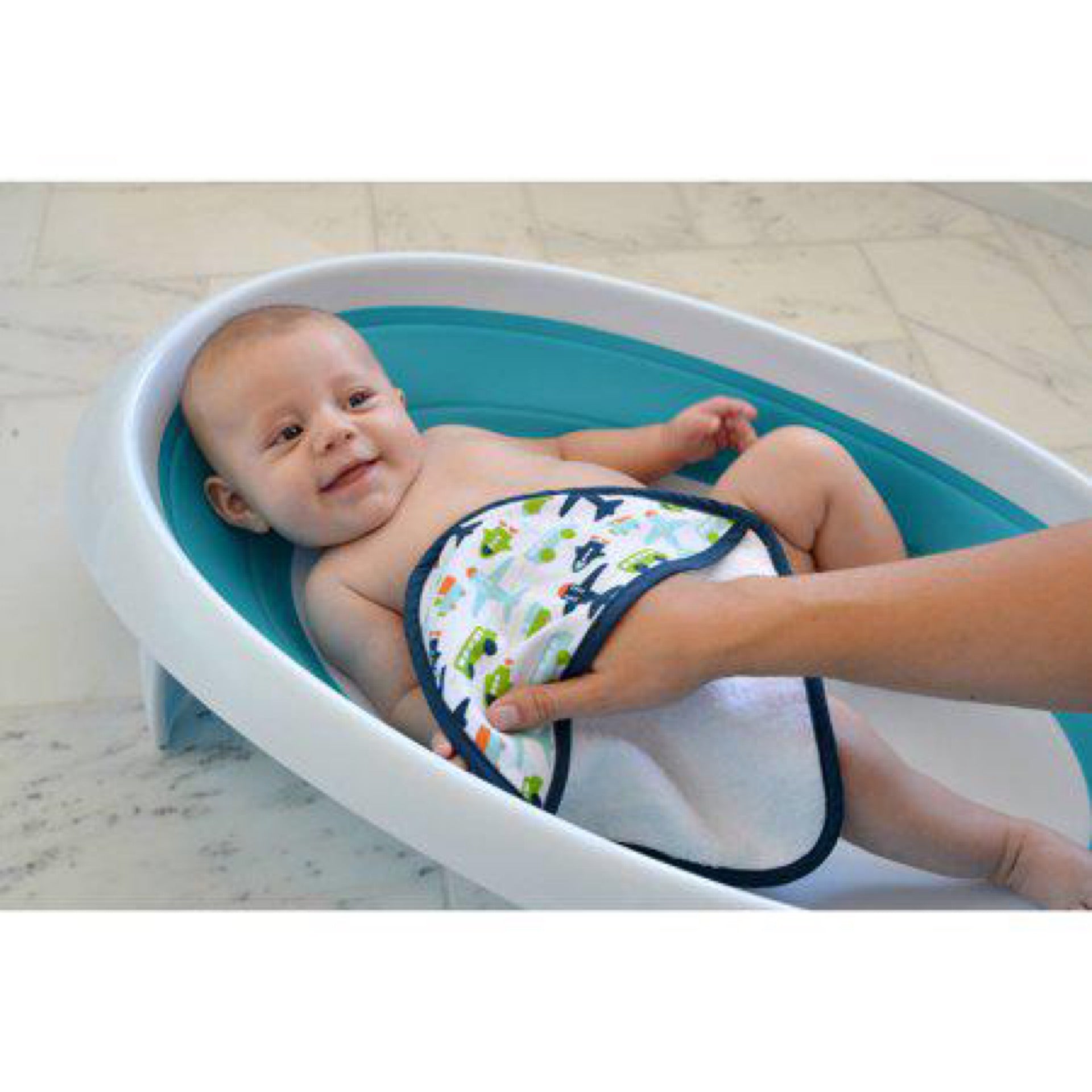 JJ Cole Washcloth and Bath Mitt Set Yellow Ducks 3 Count