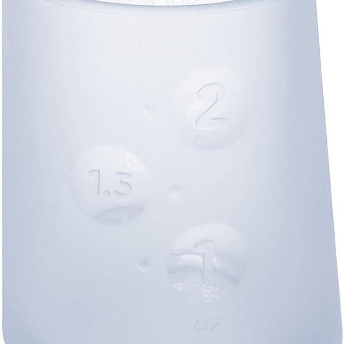 Olababy First Cup | Clear Sense 100% Silicone Infant Trainer Cup | 2oz | Blueberry