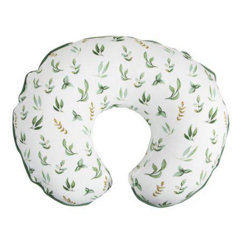 Boppy Organic Original Support Nursing Pillow Cover (Green Little Leaves)