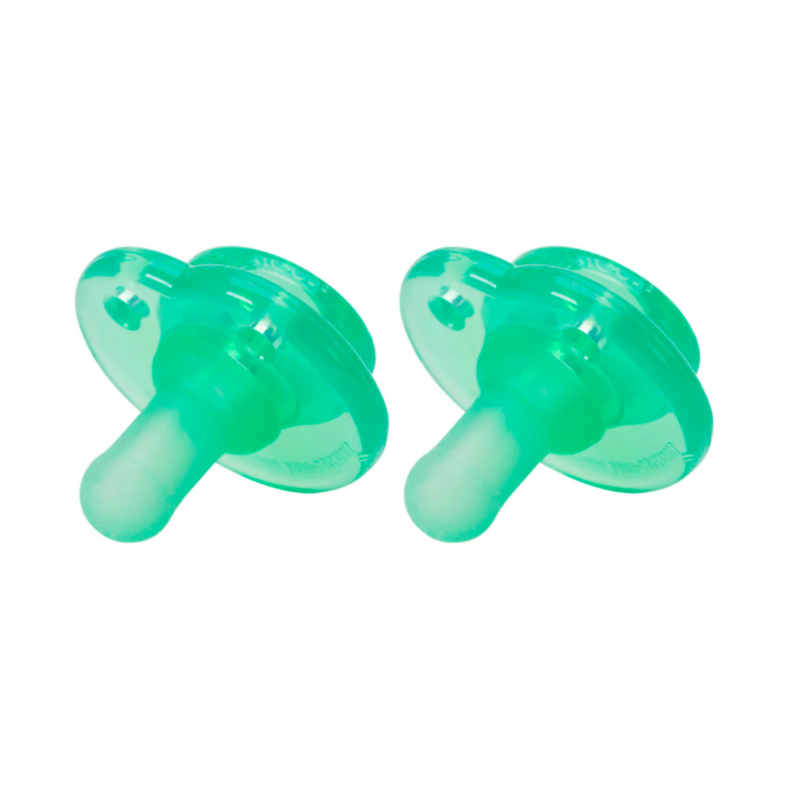 Nookums Paci-Plushies Pacifier 2pk in Green