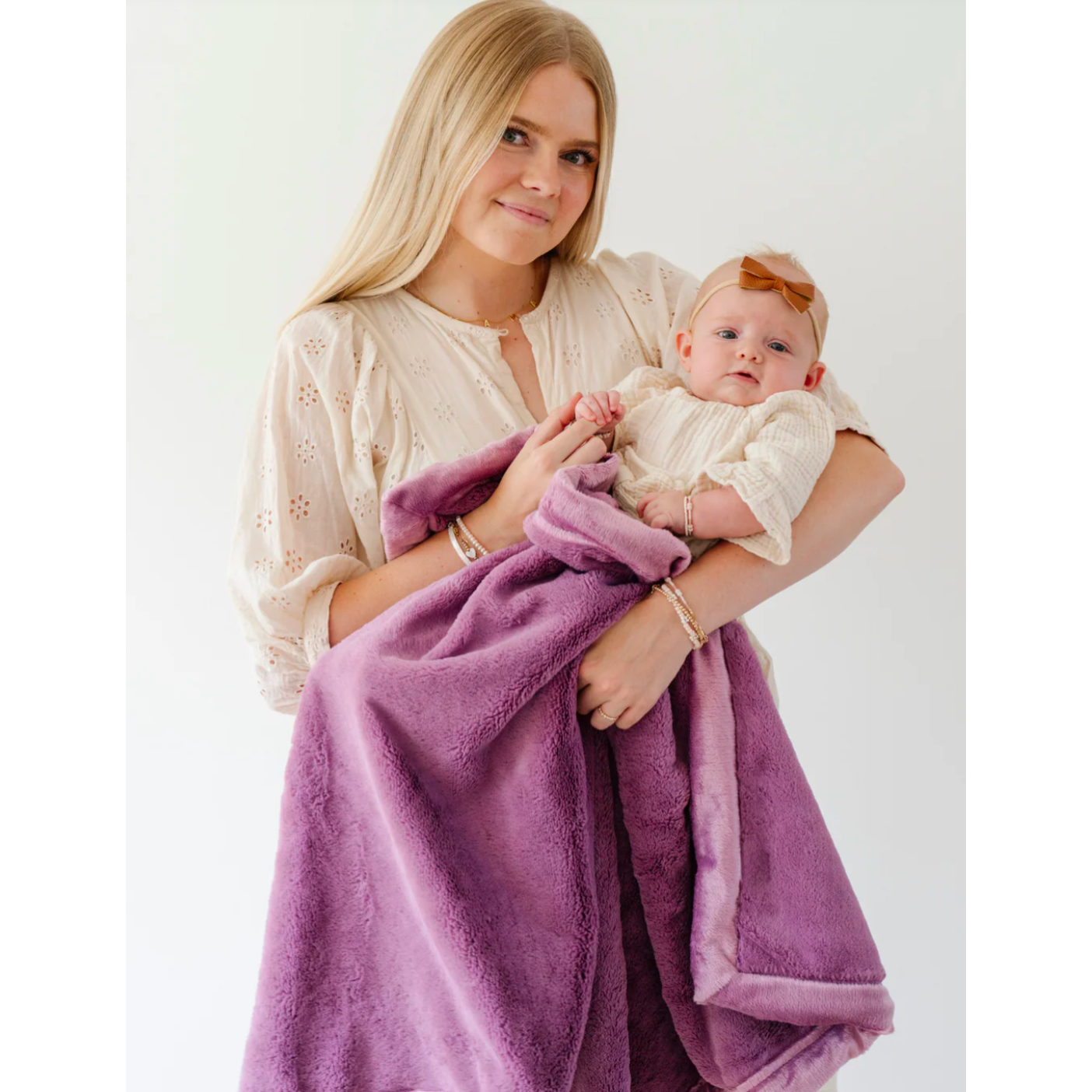 Saranoni Lush Luxury Receiving Blanket in Fairy Wings