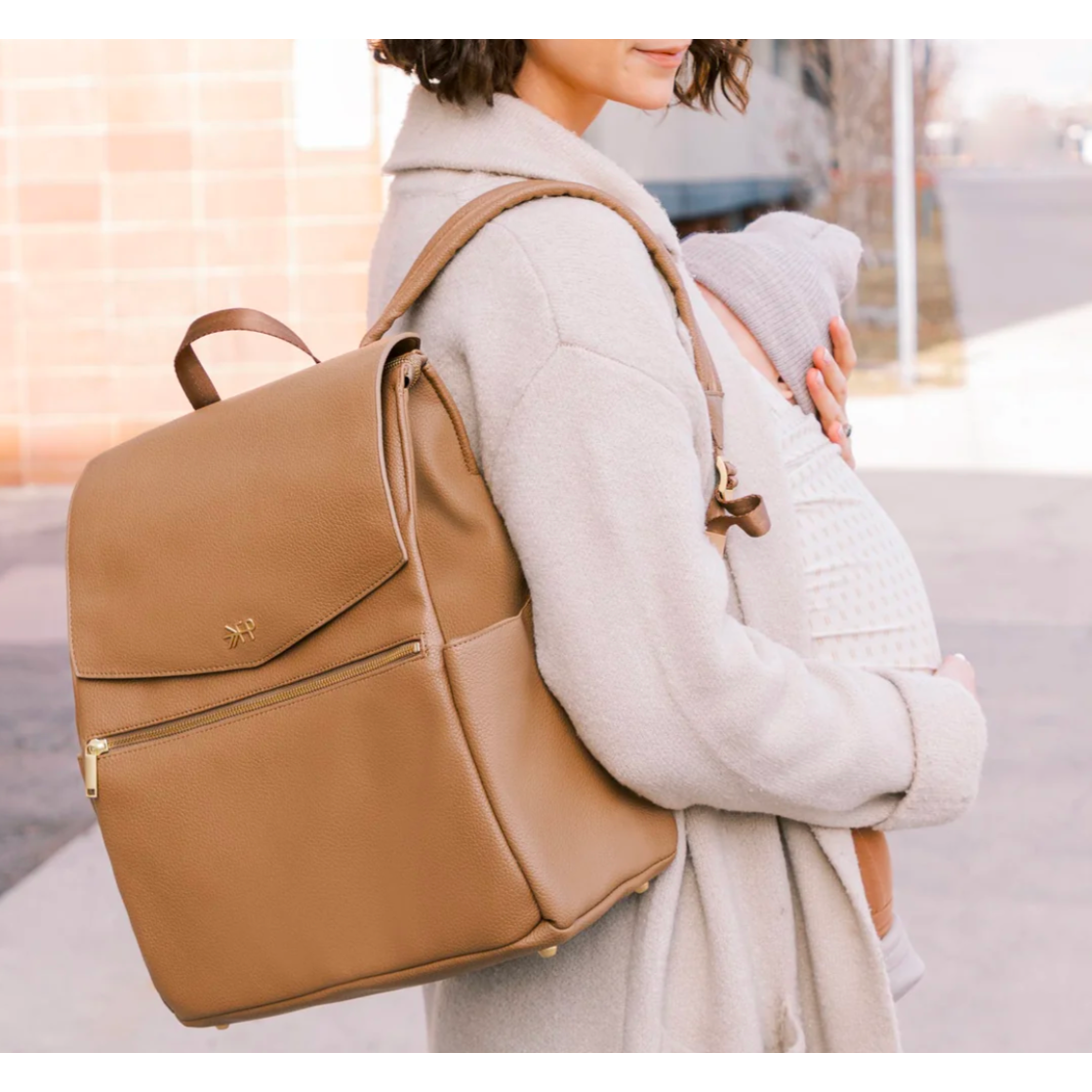 Freshly Picked Classic II Diaper Bag in Toffee