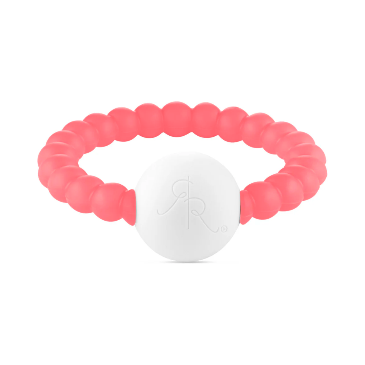 Ryan & Rose Cutie Teether Rattle (Clear Rosewood)