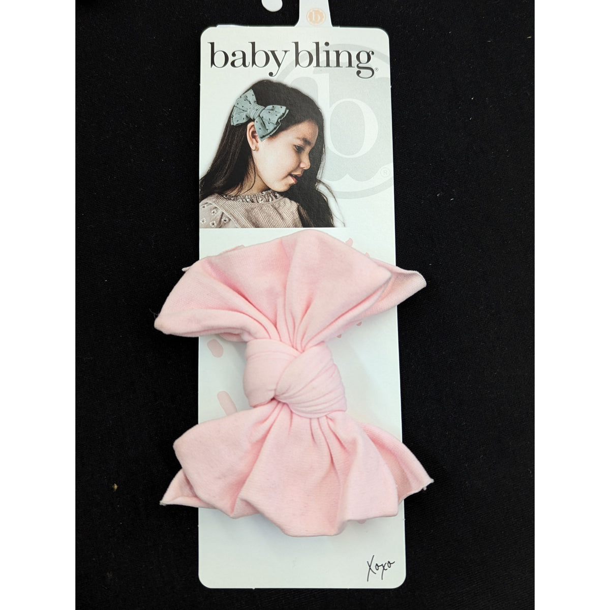 Baby Bling Bows- Fab Clip in Pink