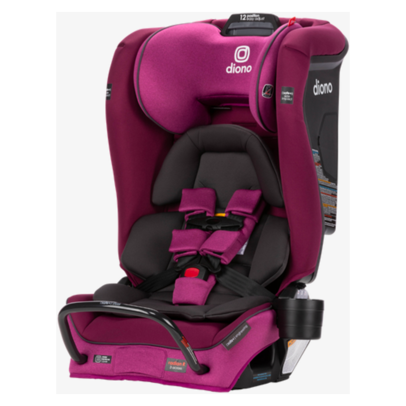 Diono Radian 3RXT SafePlus All in One Carseat (Purple Plum)