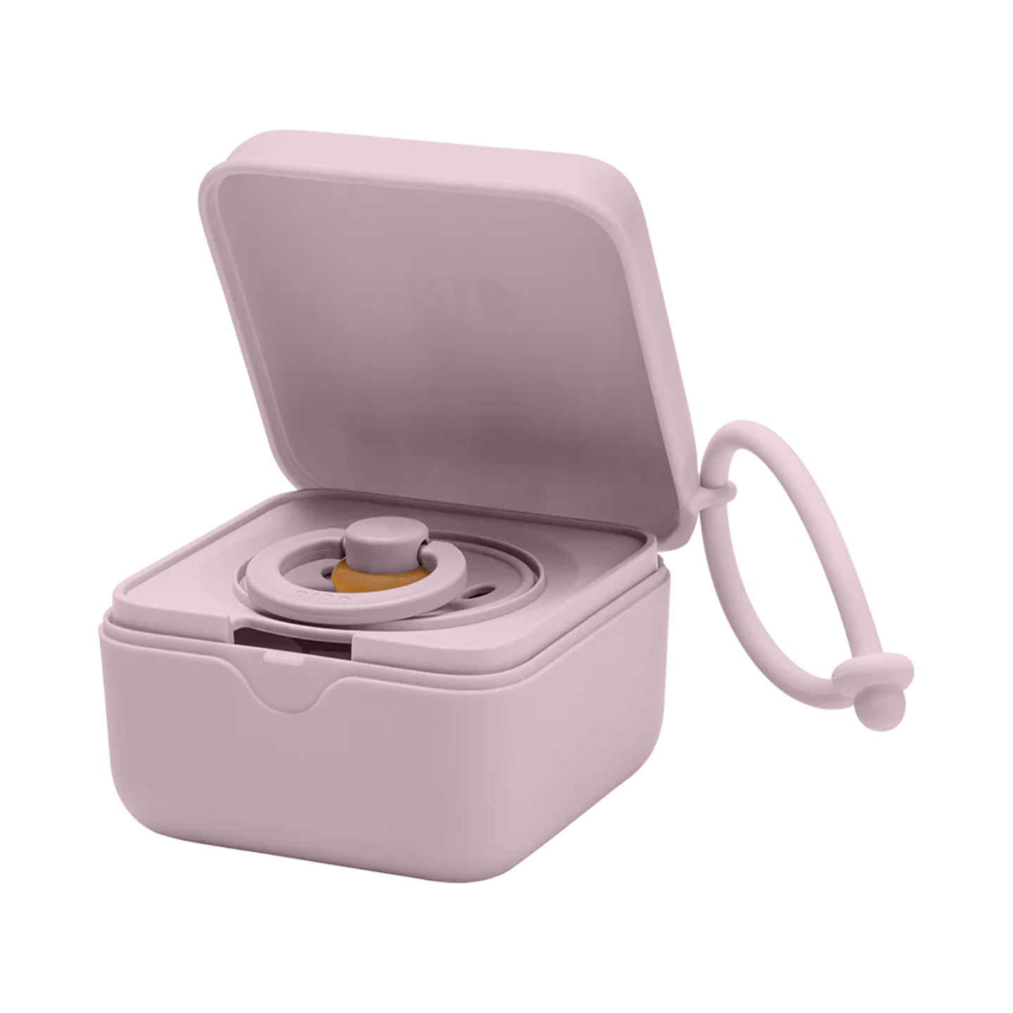 Bibs Pacifier Box (Dusty Lilac)