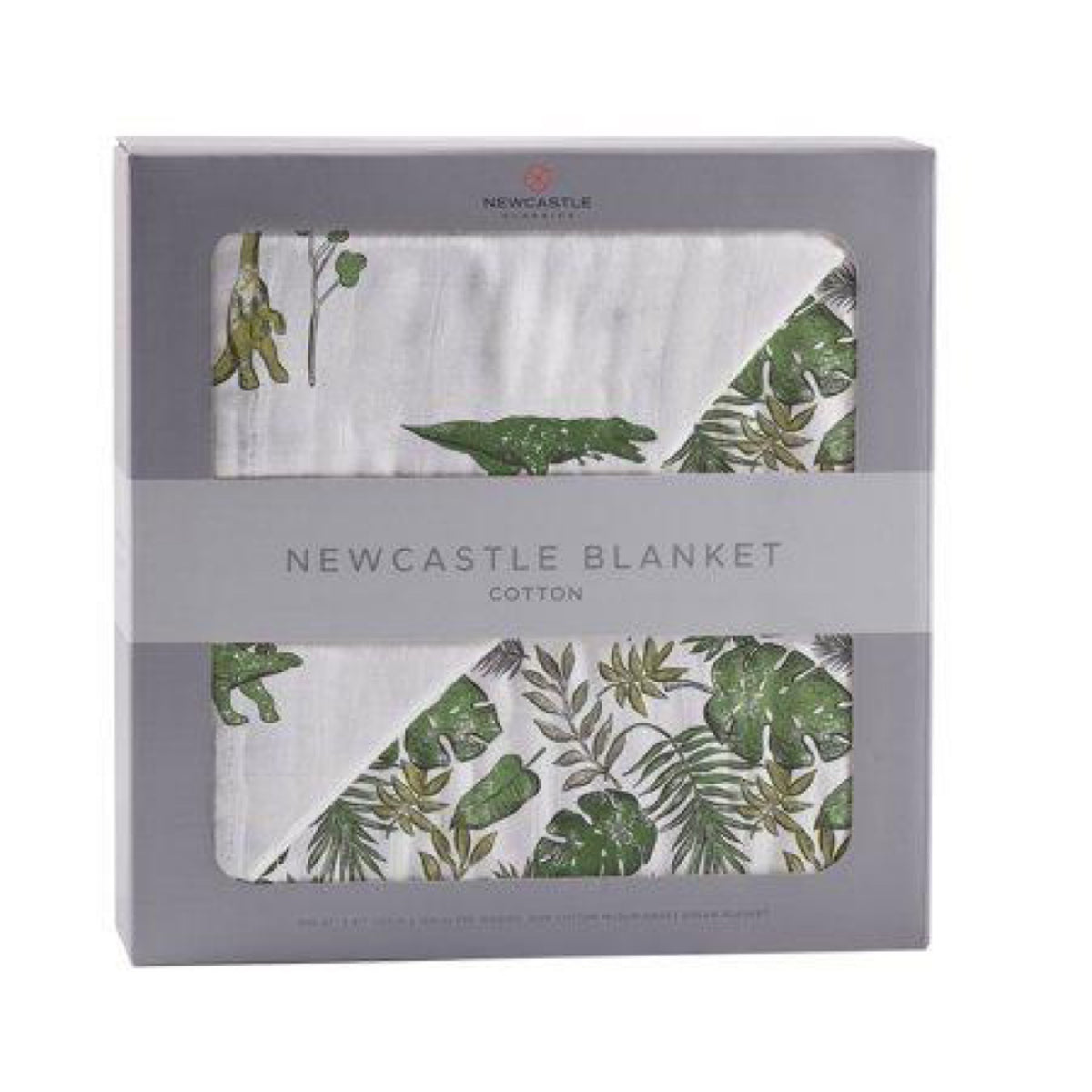 Newcastle Blanket Cotton Muslin (Dino Days and Jurassic Forest)