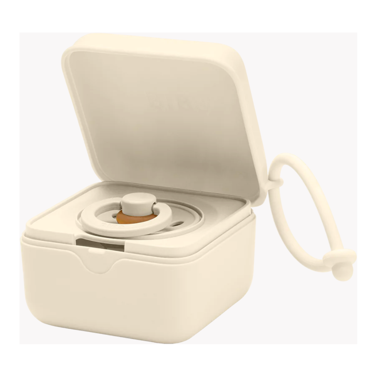 Bibs Pacifier Box (Ivory)