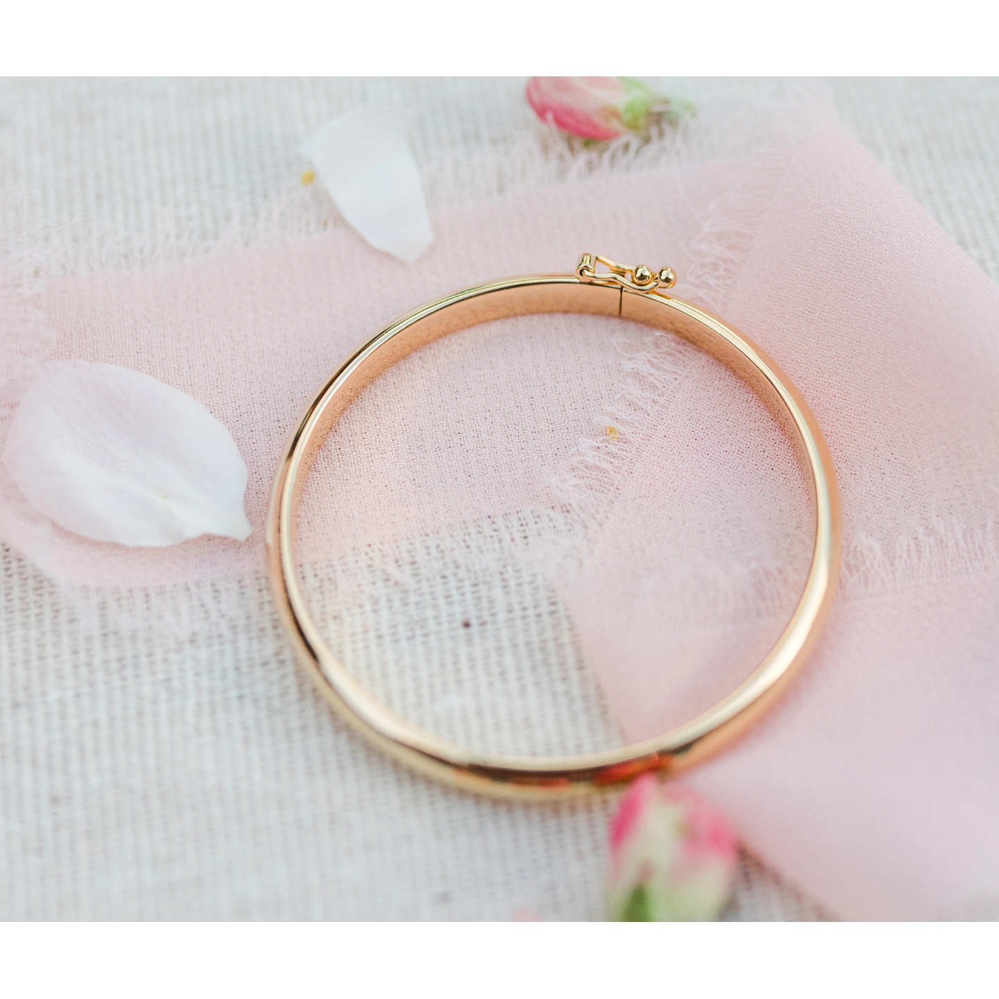 Cherished Moments Gold Bangle (6-12Y)