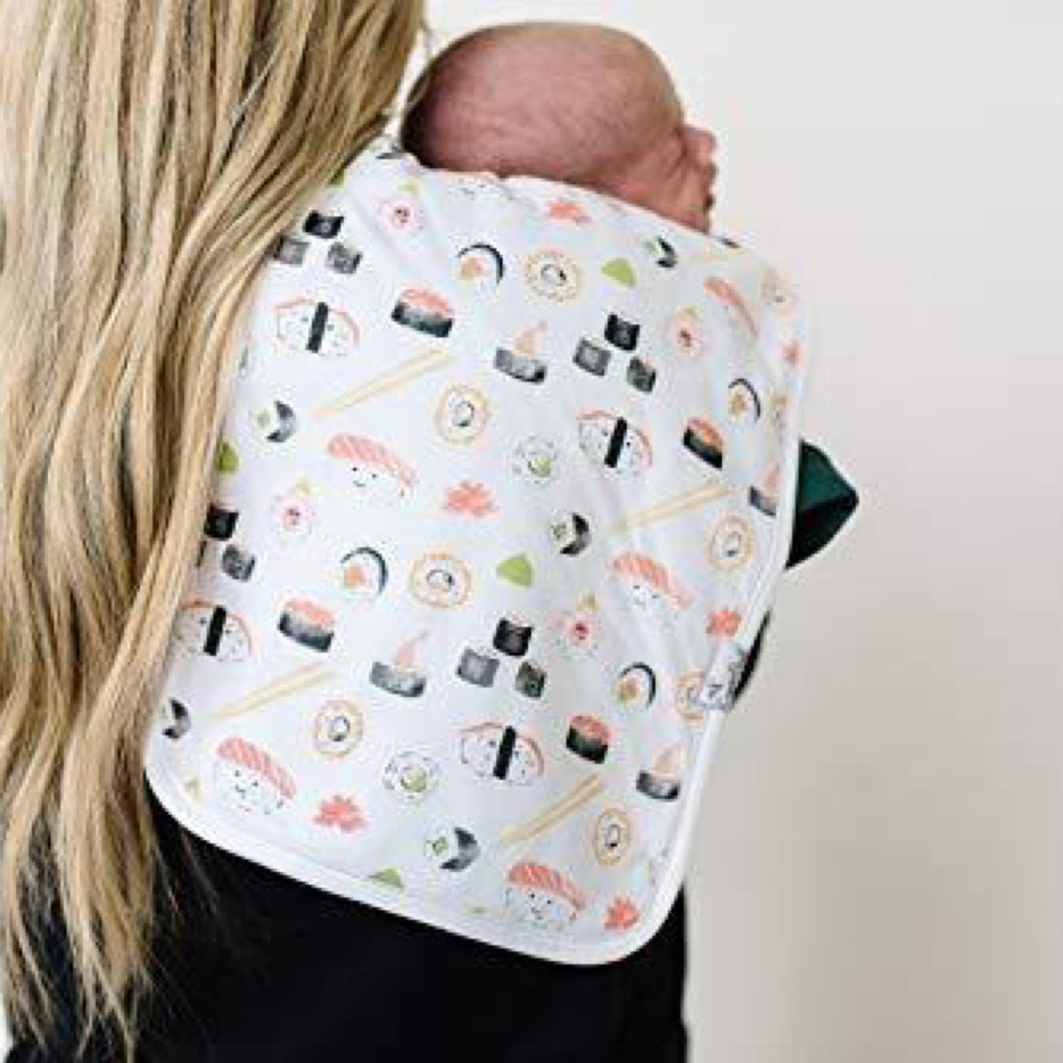 Copper Pearl Baby Burp Cloth 3-Pack Set Jolly