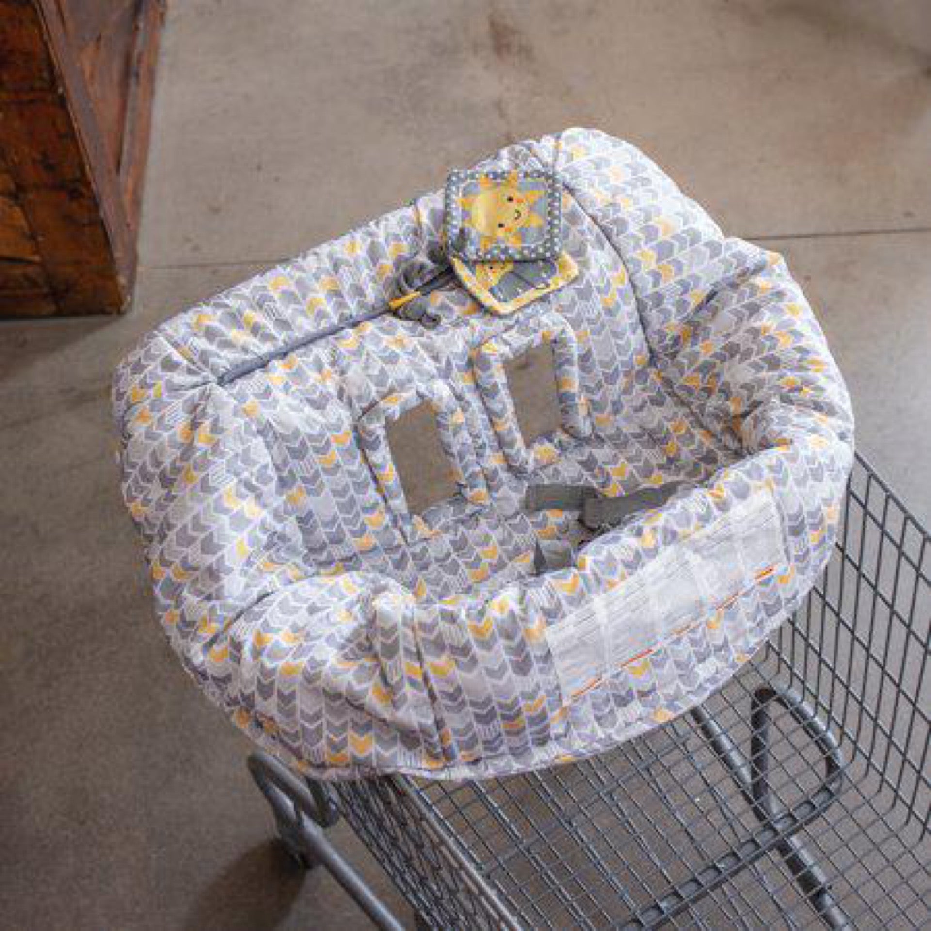 Boppy Shopping Cart and High Chair Cover- Sunshine