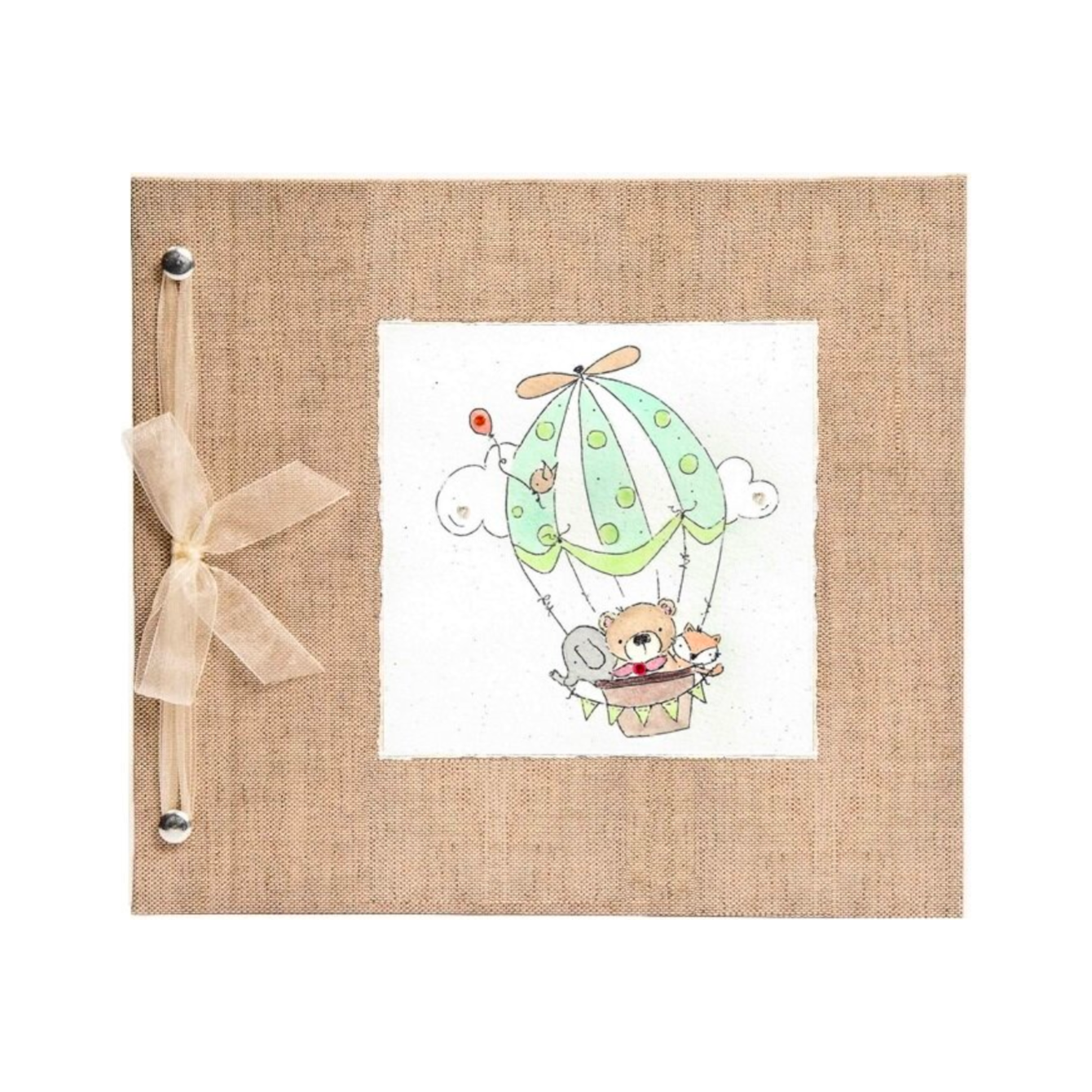 Hugs and Kisses Hot Air Balloon Memory Book (Newborn-5th Birthday)