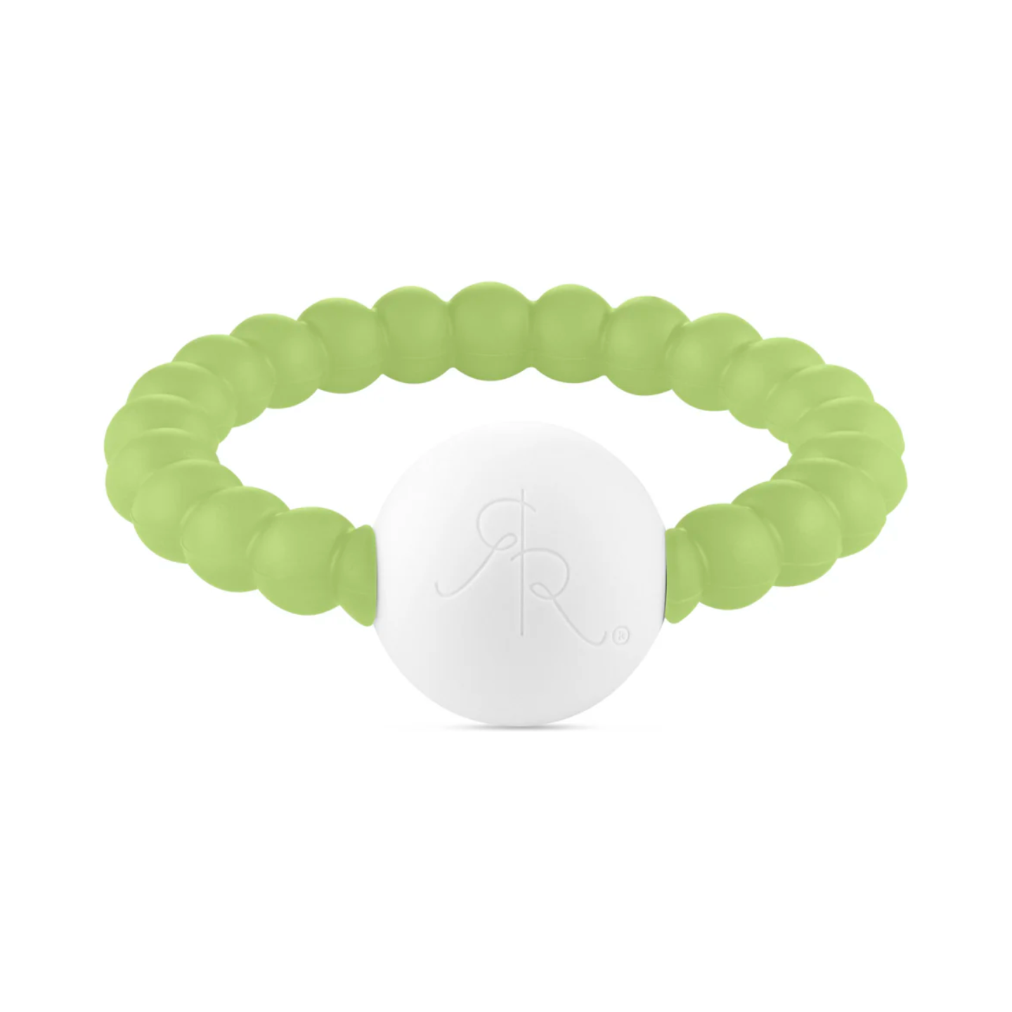 Ryan & Rose Cutie Teether Rattle (Sage Clear)