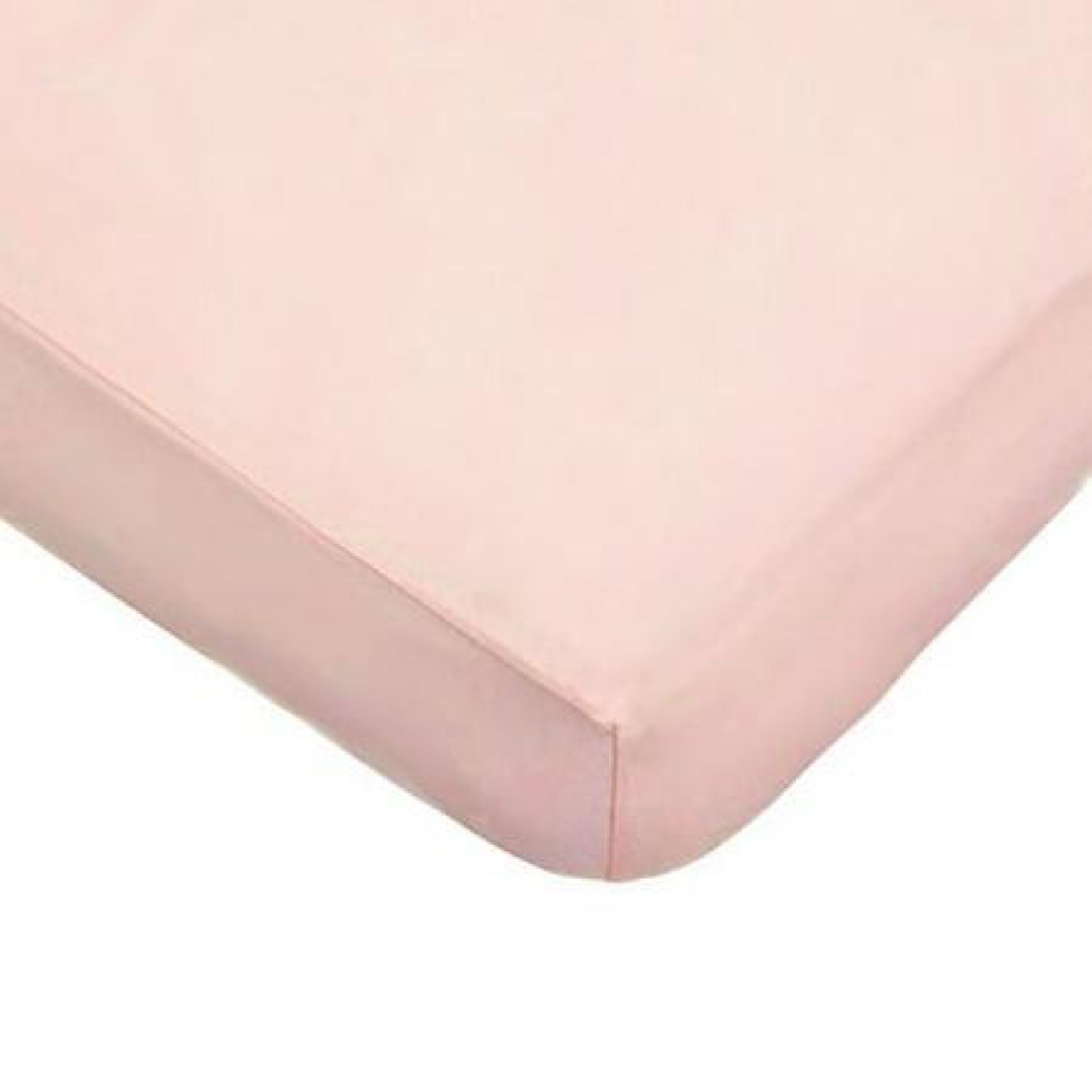 American Baby Company Cotton Jersey Knit Crib Fitted Sheet (Blush)