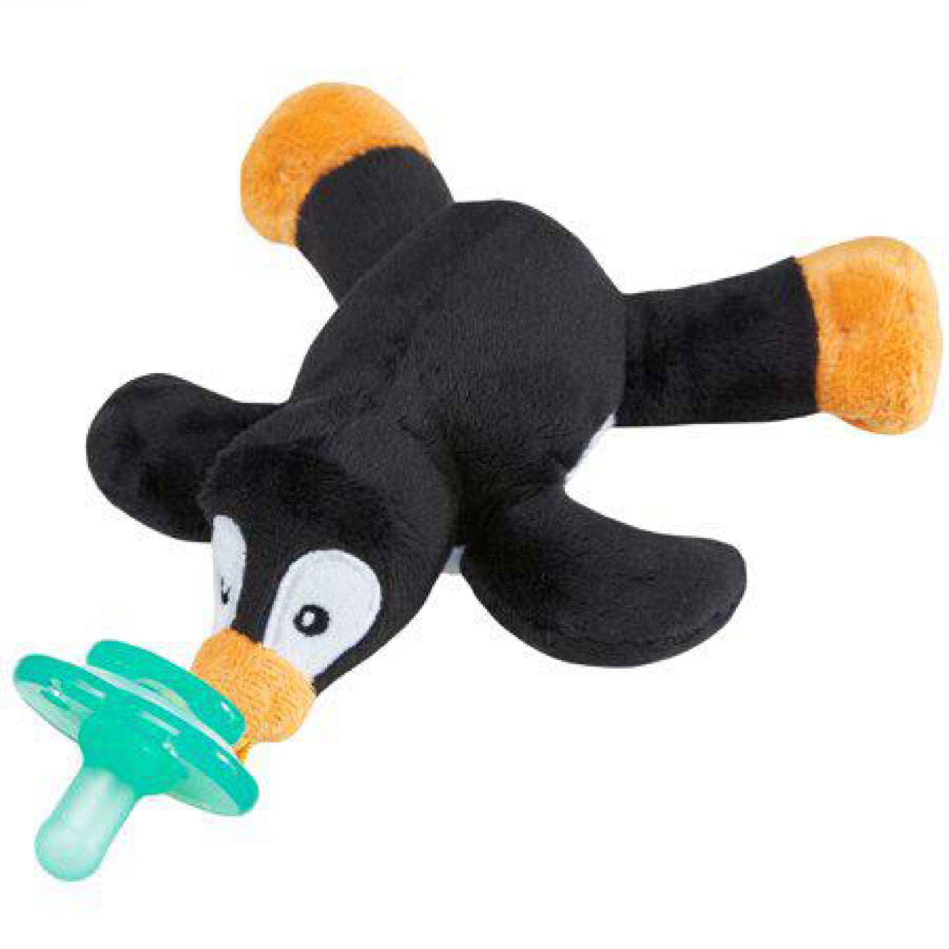 Nookums Pacifier Puck Penguin