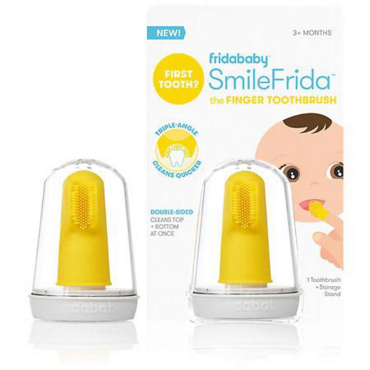 Fridababy Baby's First Toothbrush with Case
