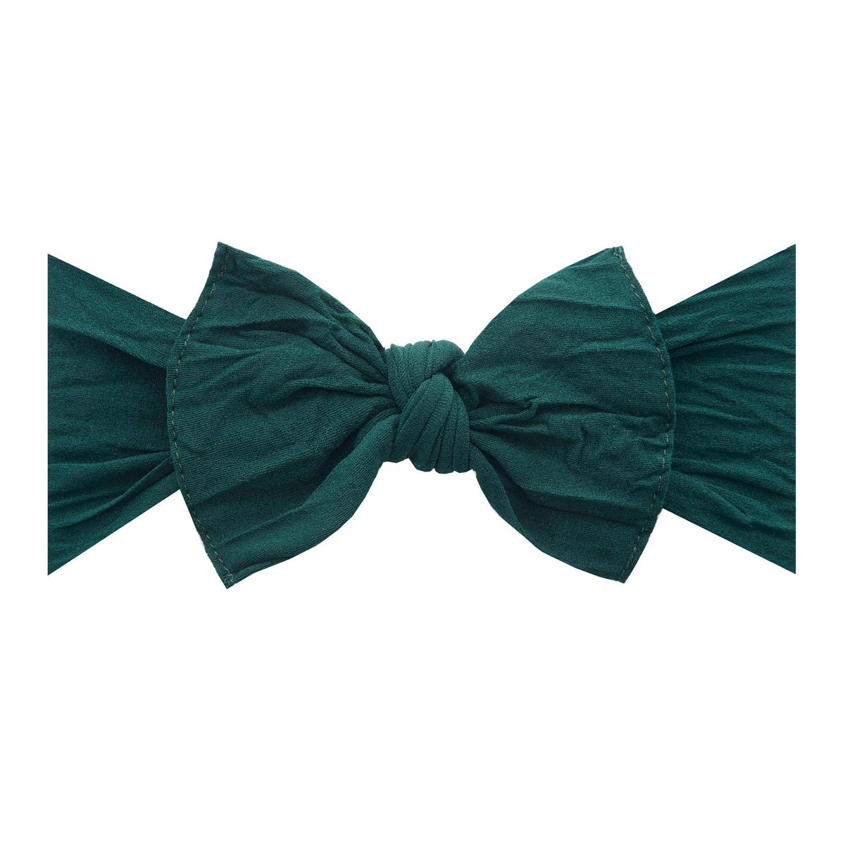 Baby Bling Bows- The Knot Bow in Forest Green