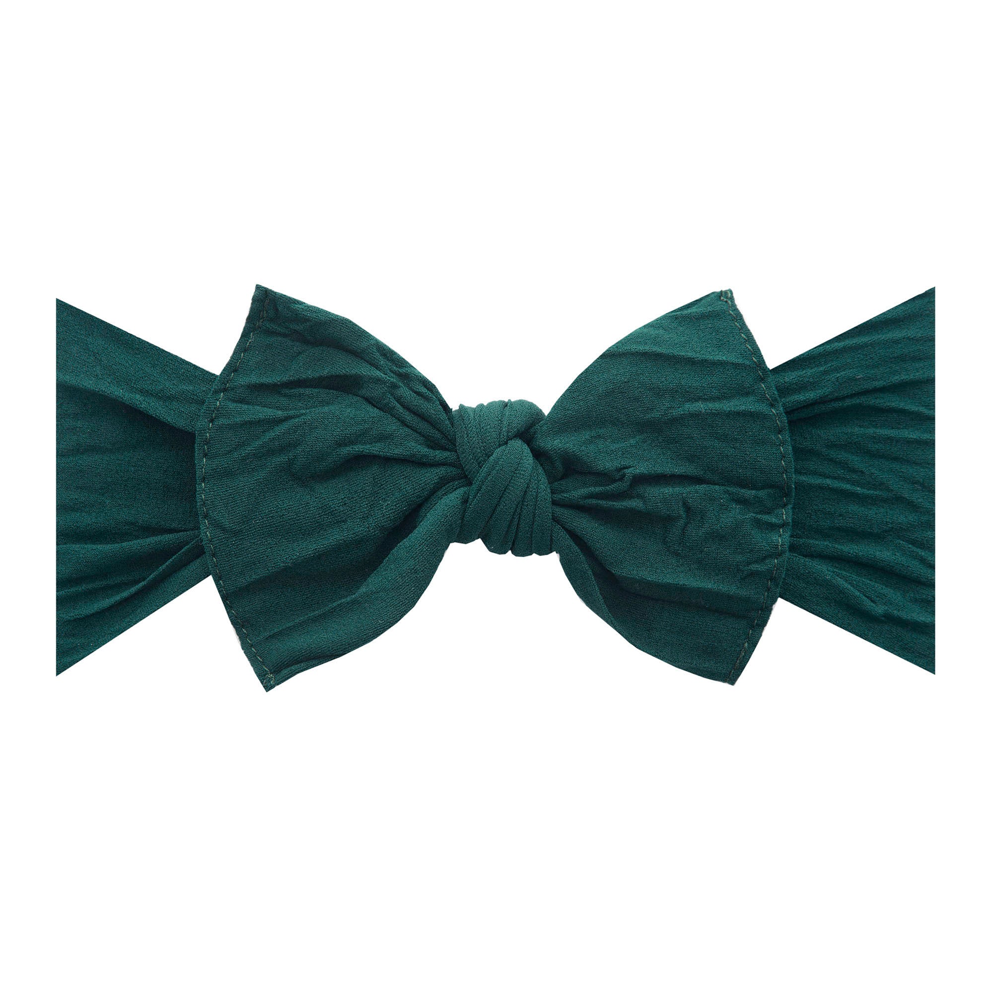 Baby Bling Bows- The Knot Bow in Forest Green